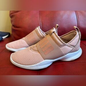 PUMA Light Pink Slip On Sneakers